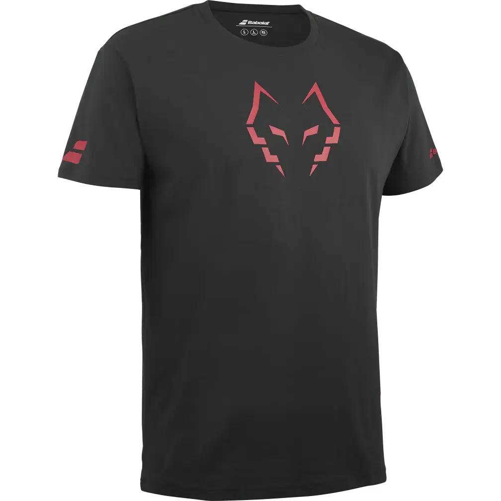 T-shirt-Babolat-Cotton-Tee-Lebron-Noir-2024-3q_1200x.webp