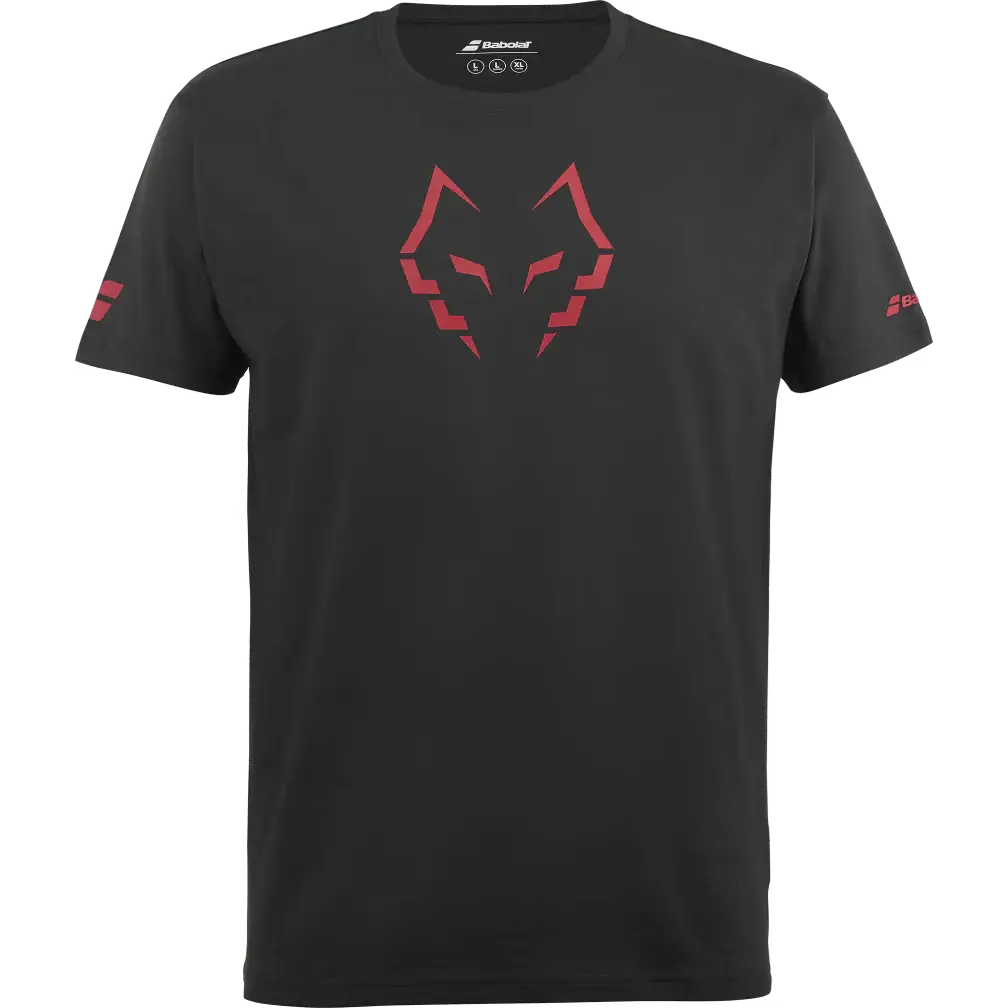 T-shirt Babolat Cotton Tee Lebron Noir 2024 L